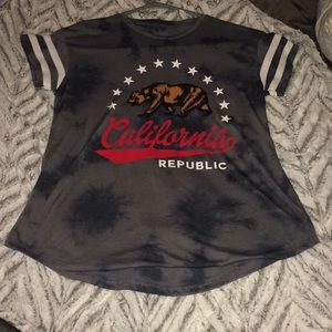 California republic varsity tee